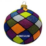 Thomas Glenn Holidays Ornament, Modern Harlequin