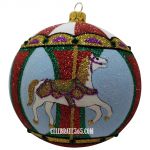 Thomas Glenn Holidays Ornament, Carousel