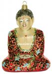 Thomas Glenn Buddha Ornament, Red