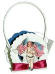 Casey Mack Patriotic Basket, Waving the Flag